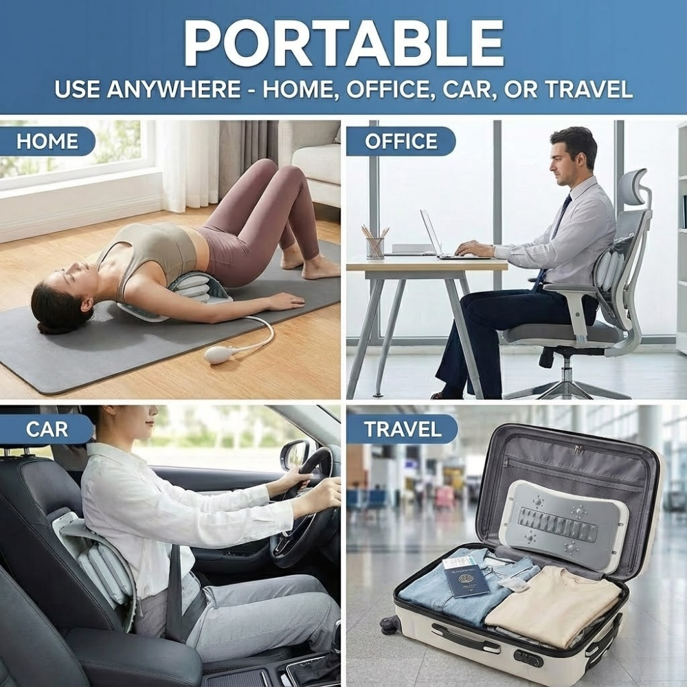 AromaLift™ - Airbag Lumbar Decompressor