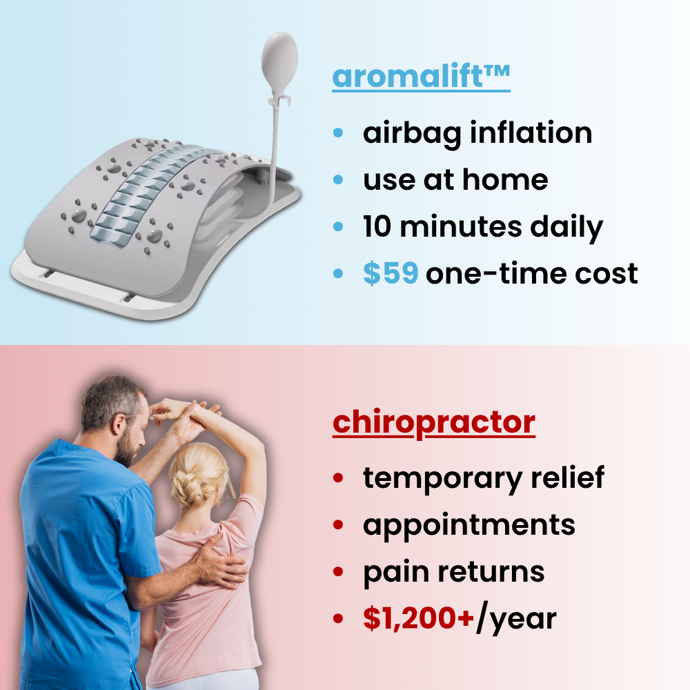 AromaLift™ - Airbag Lumbar Decompressor